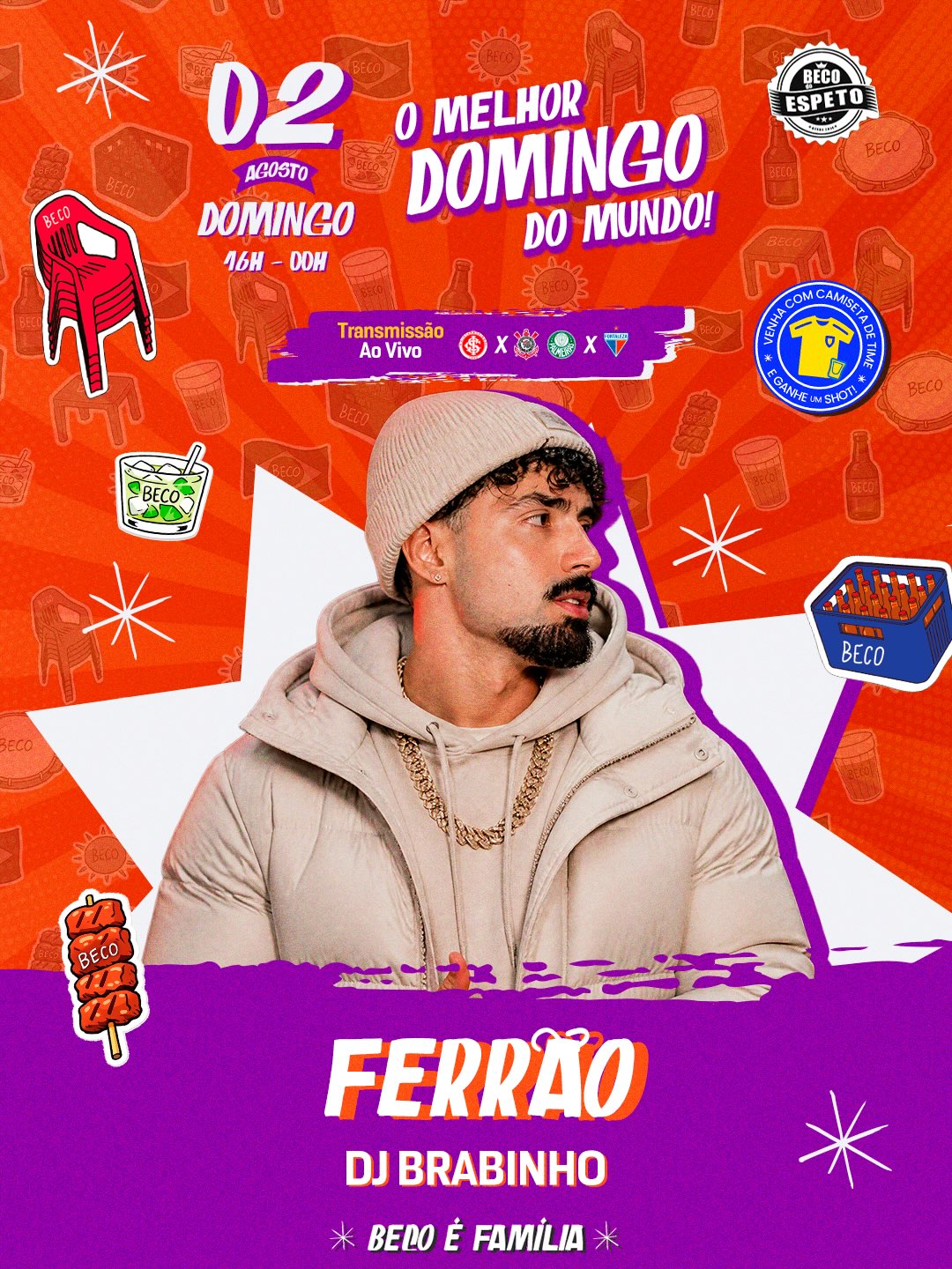O MELHOR DOMINGO DO MUNDO
