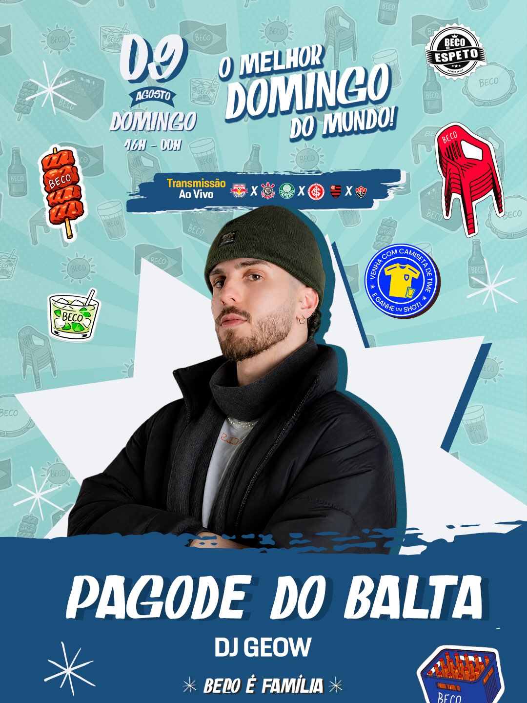 O MELHOR DOMINGO DO MUNDO