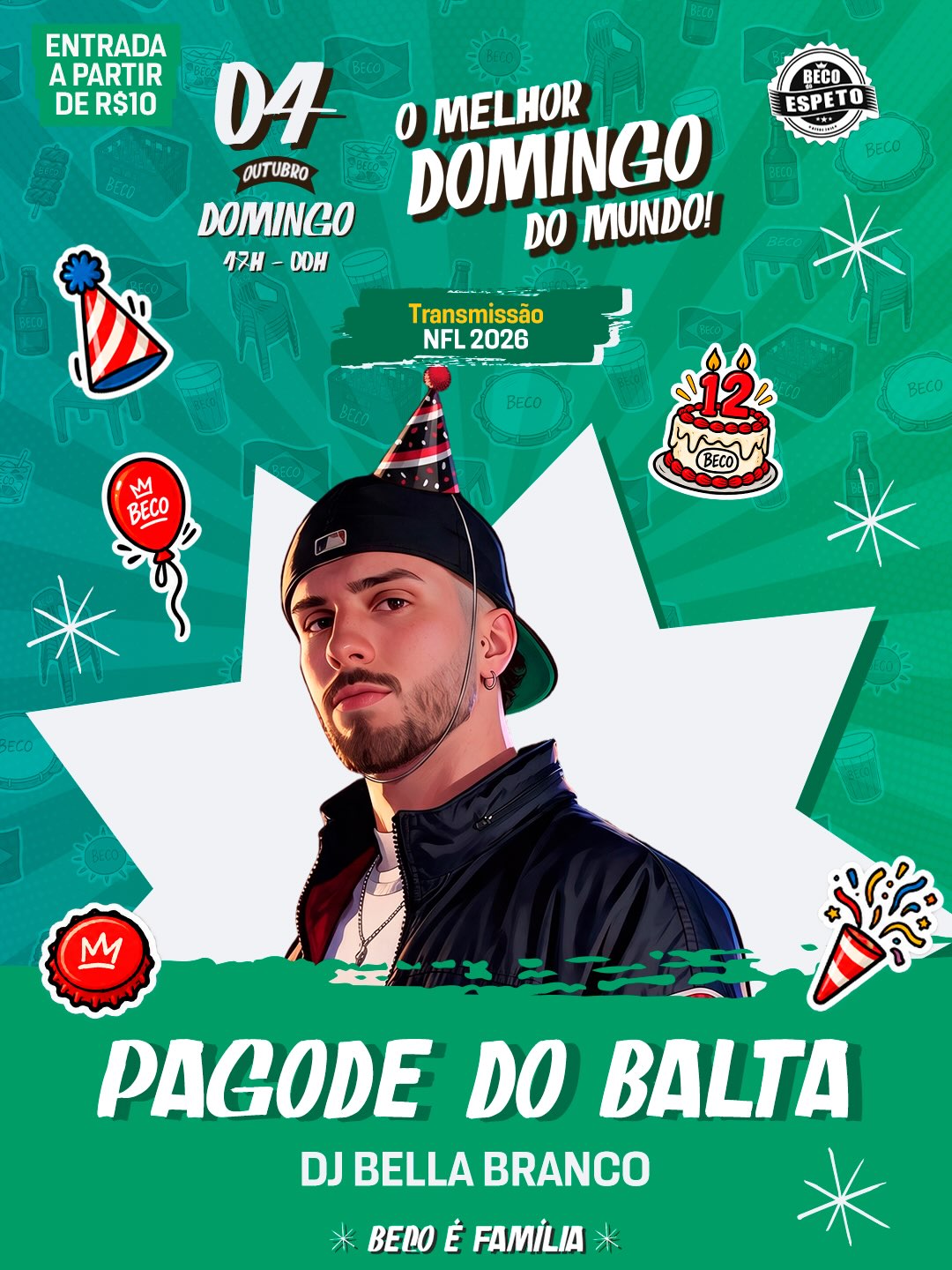 O MELHOR DOMINGO DO MUNDO