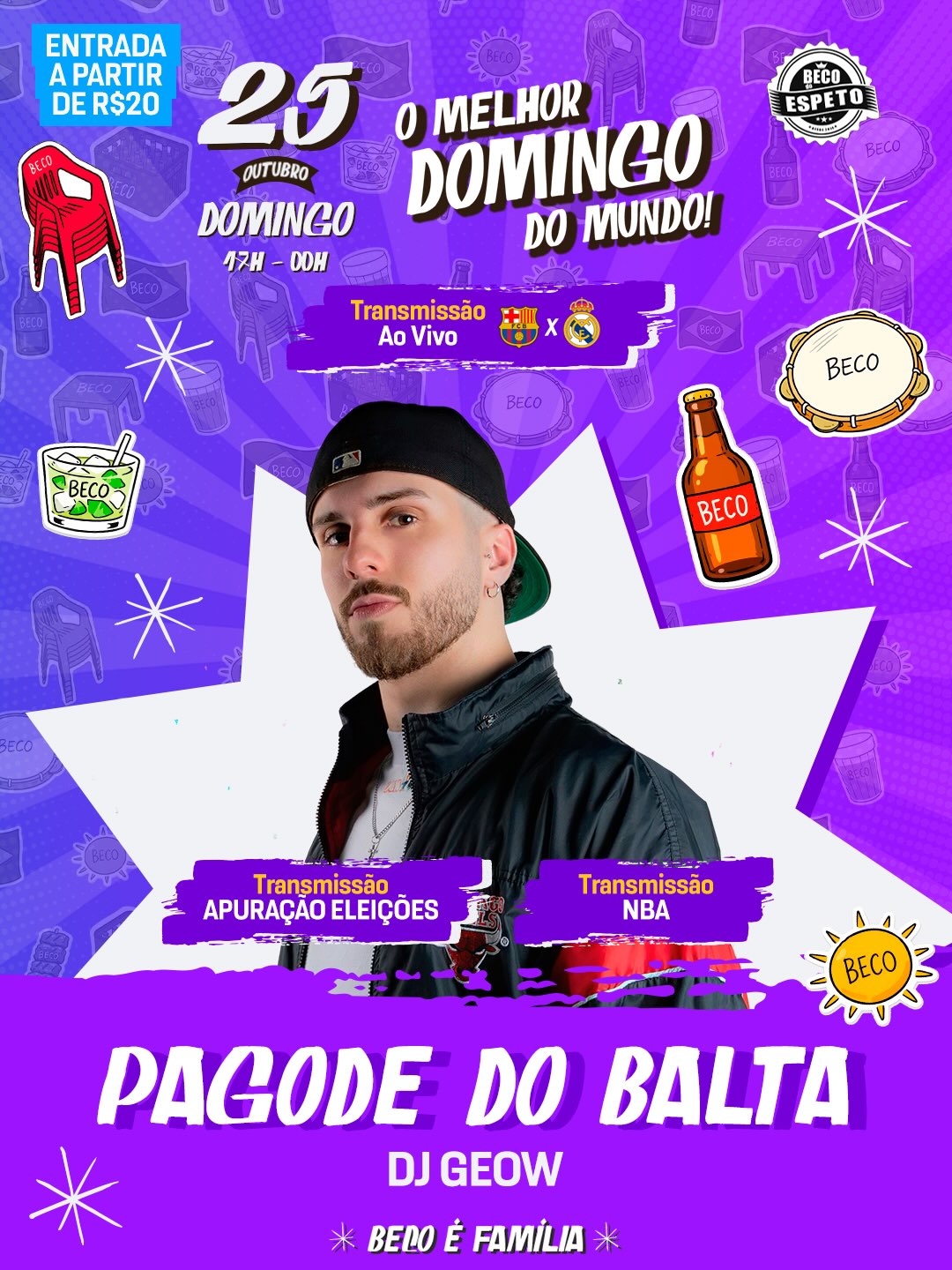 O MELHOR DOMINGO DO MUNDO