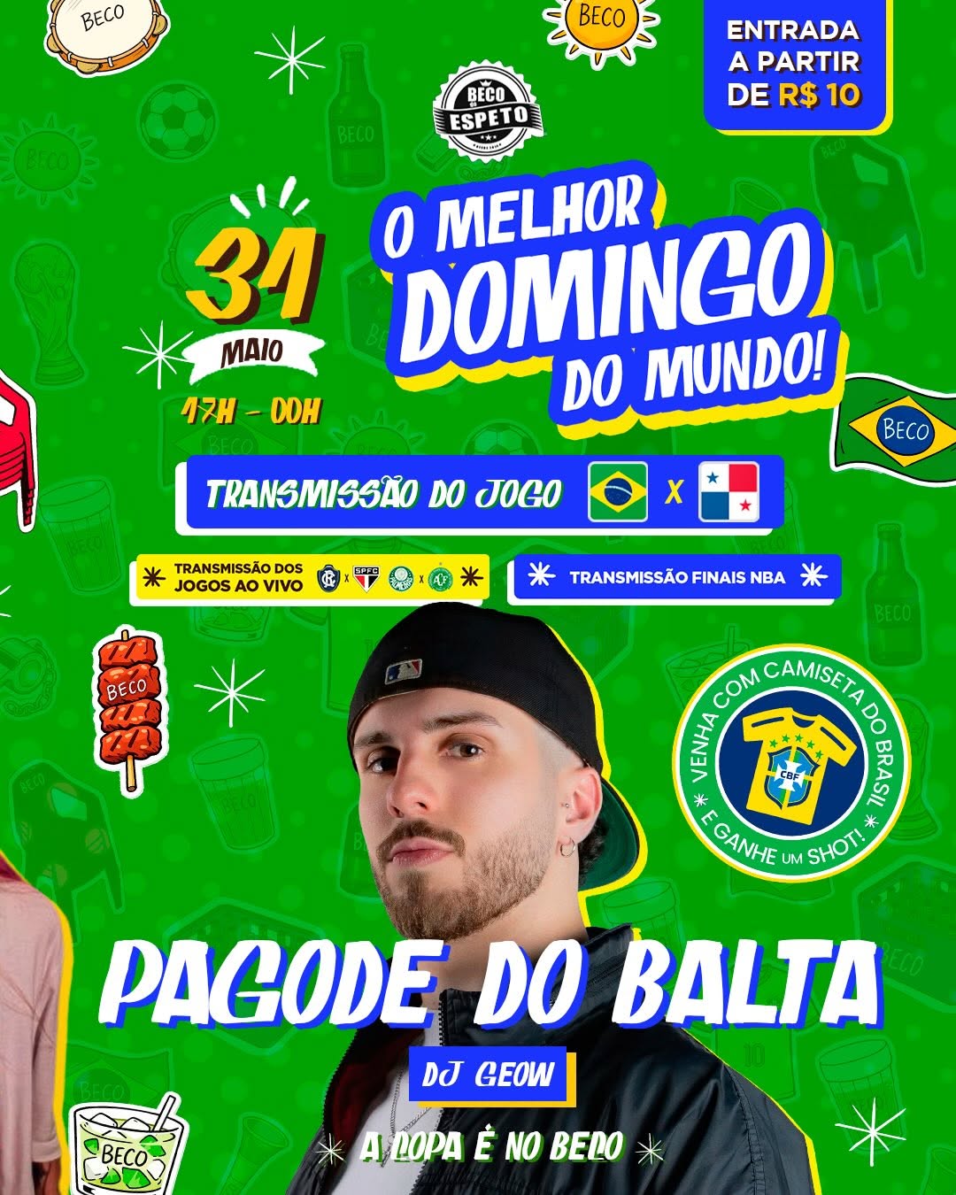 O MELHOR DOMINGO DO MUNDO