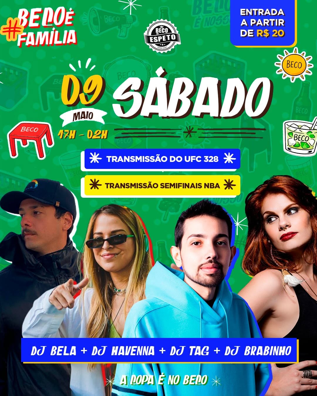 sabadão no beco