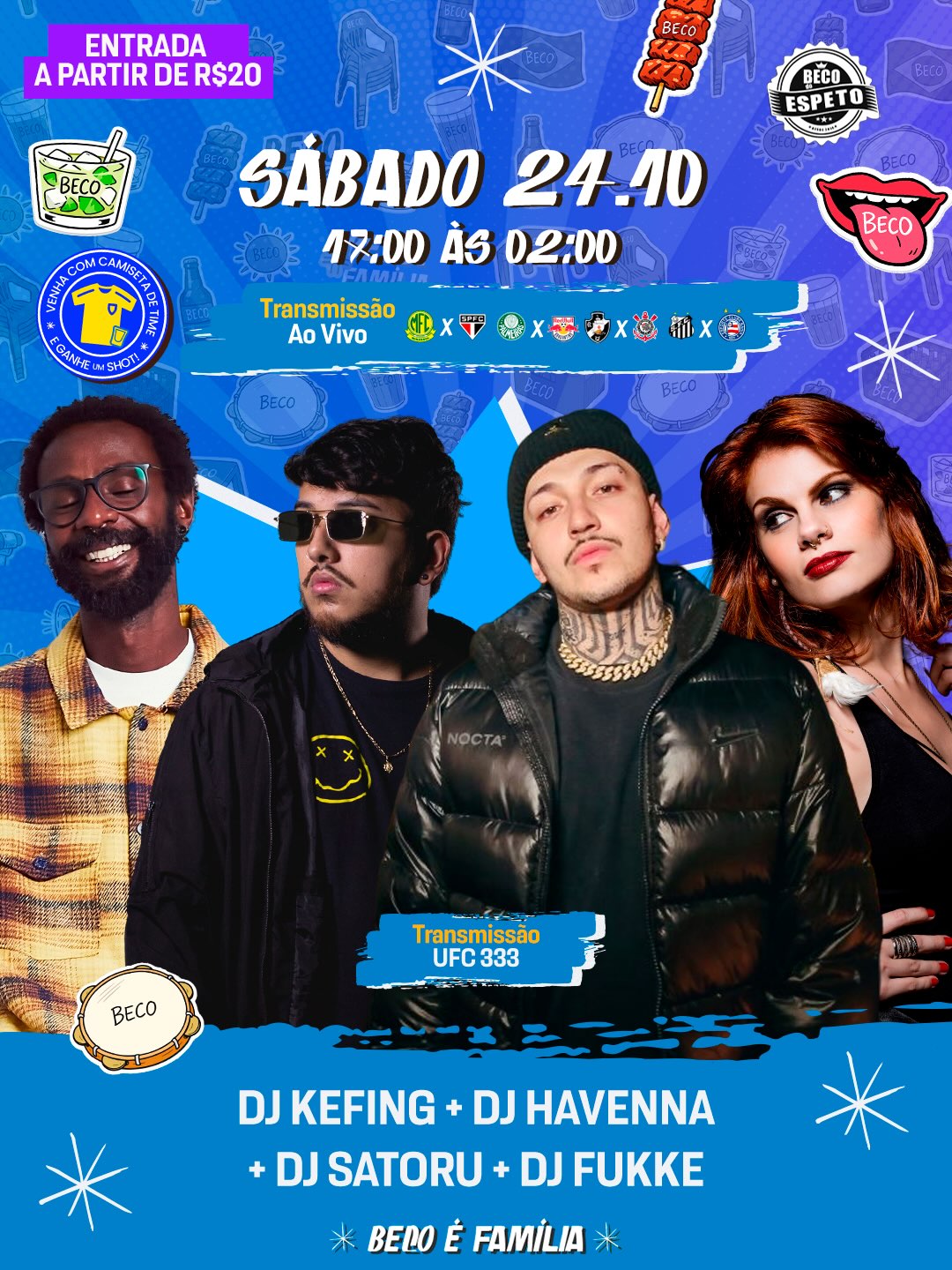 sabadão no beco