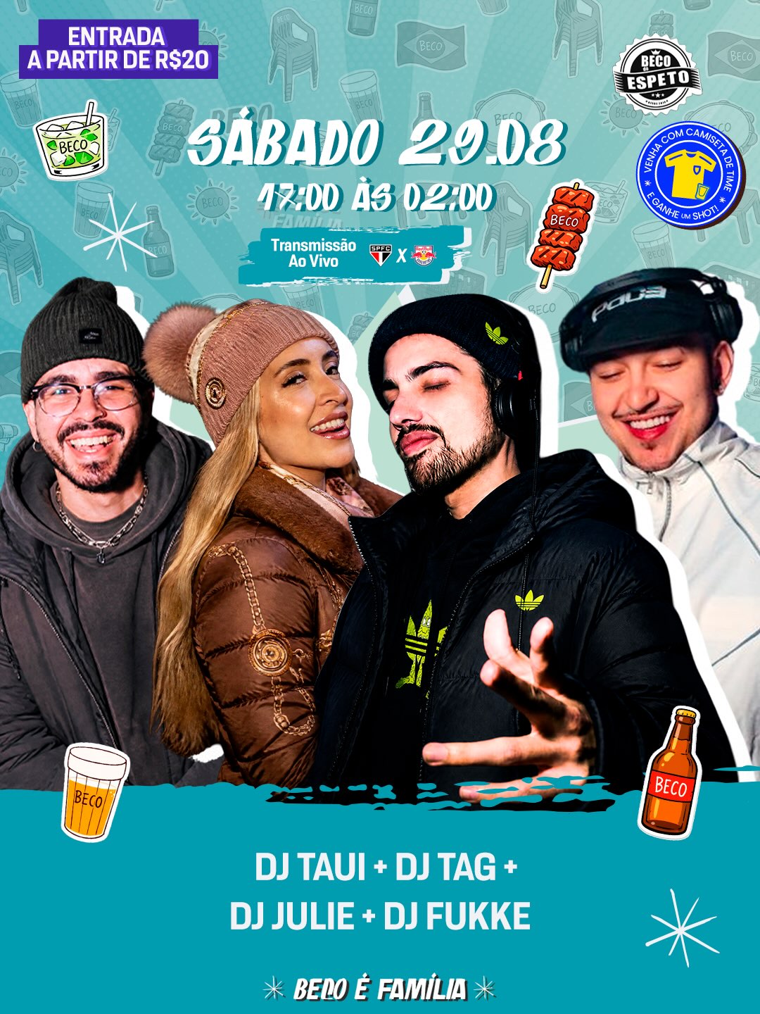 sabadão no beco