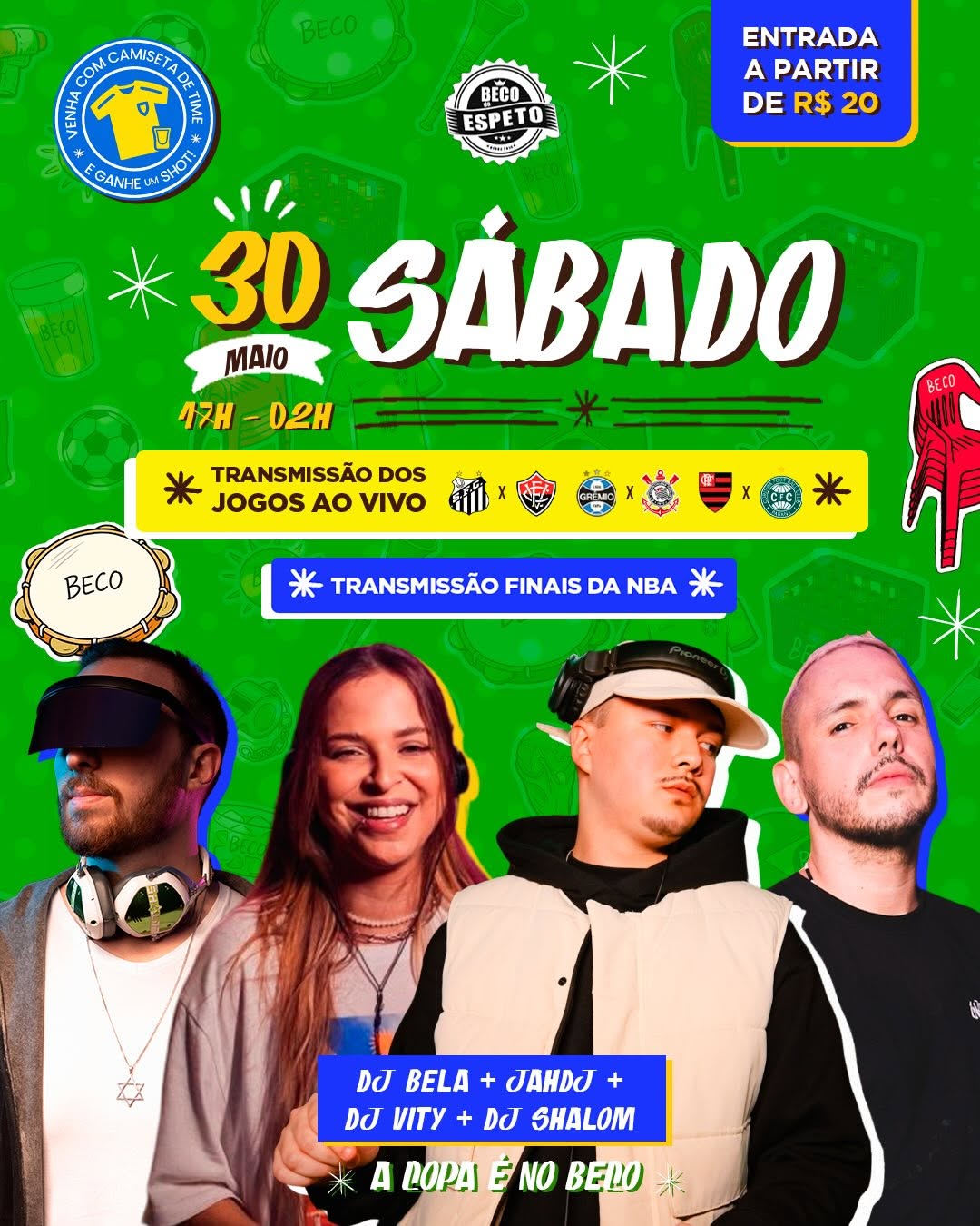sabadão no beco