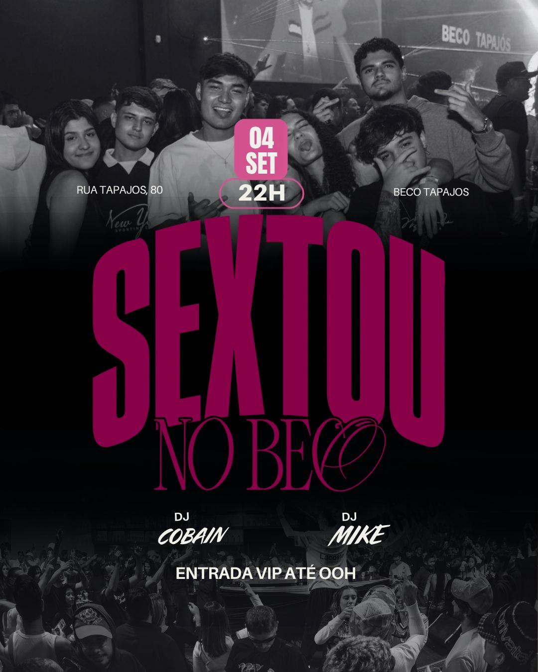 SEXTA NO BECO ✨