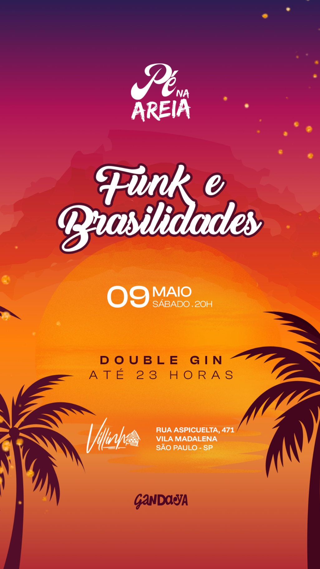 PÉ NA AREIA