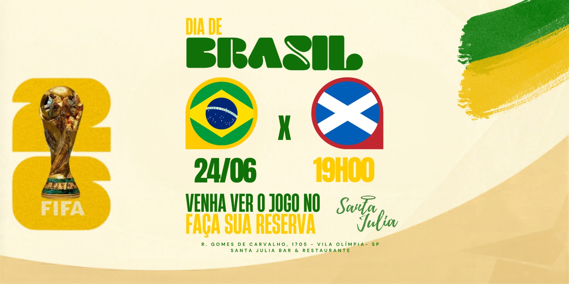 Brasil x Éscócia