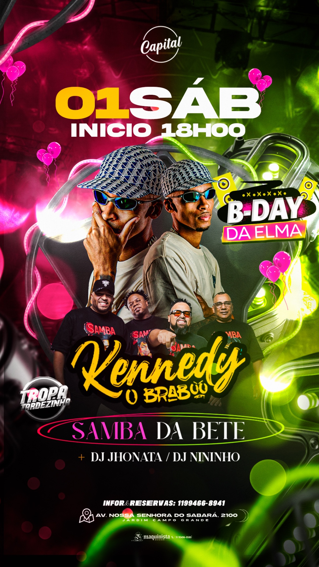 Dj Kennedy + Samba da Bete